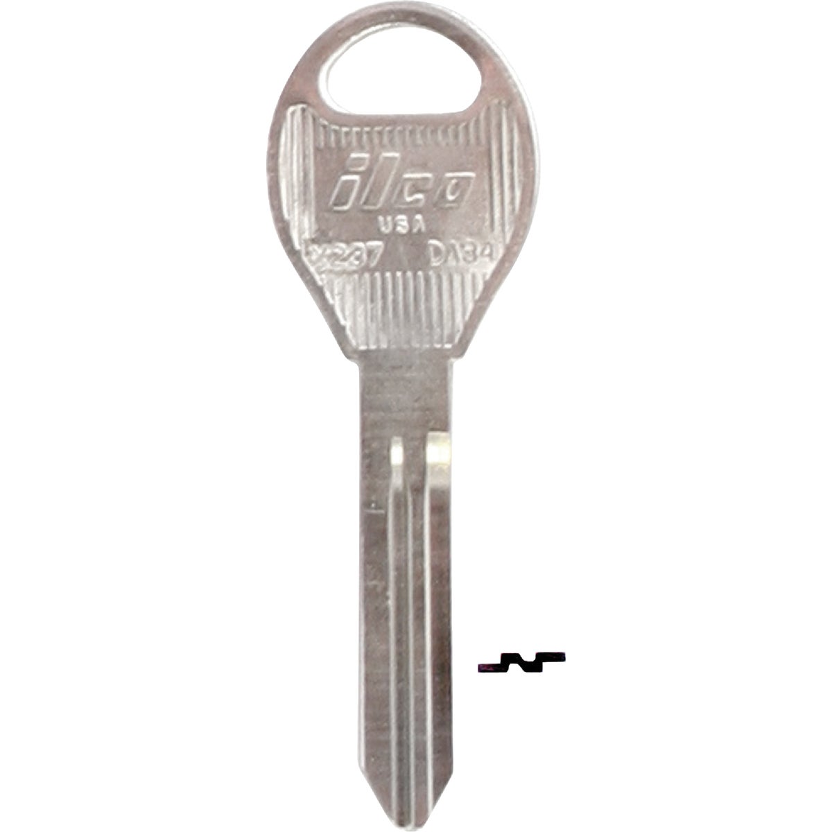 ILCO Nissan Nickel Plated Automotive Key, DA34 / X237 (10-Pack)