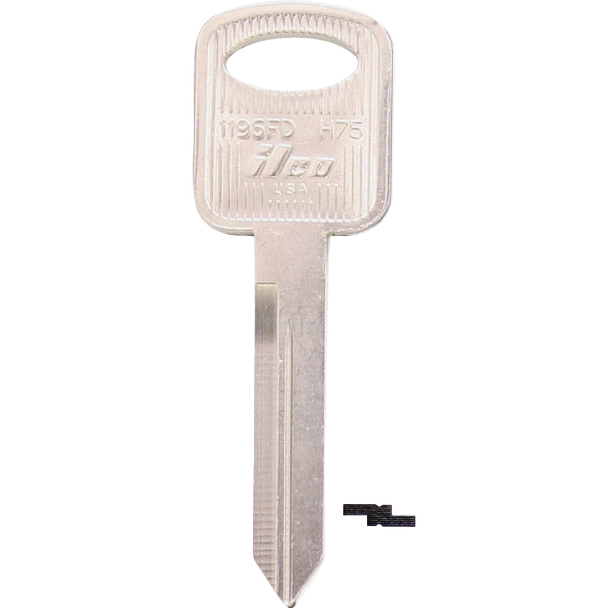 ILCO Ford Nickel Plated Automotive Key, H75 / 1196FD (10-Pack)