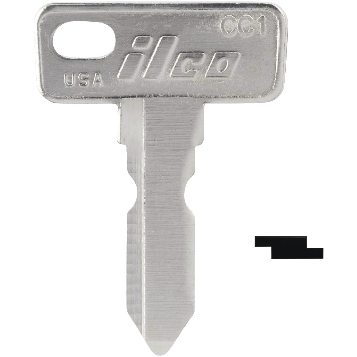 ILCO CC1 Club Golf Cart Key (10-Pack)