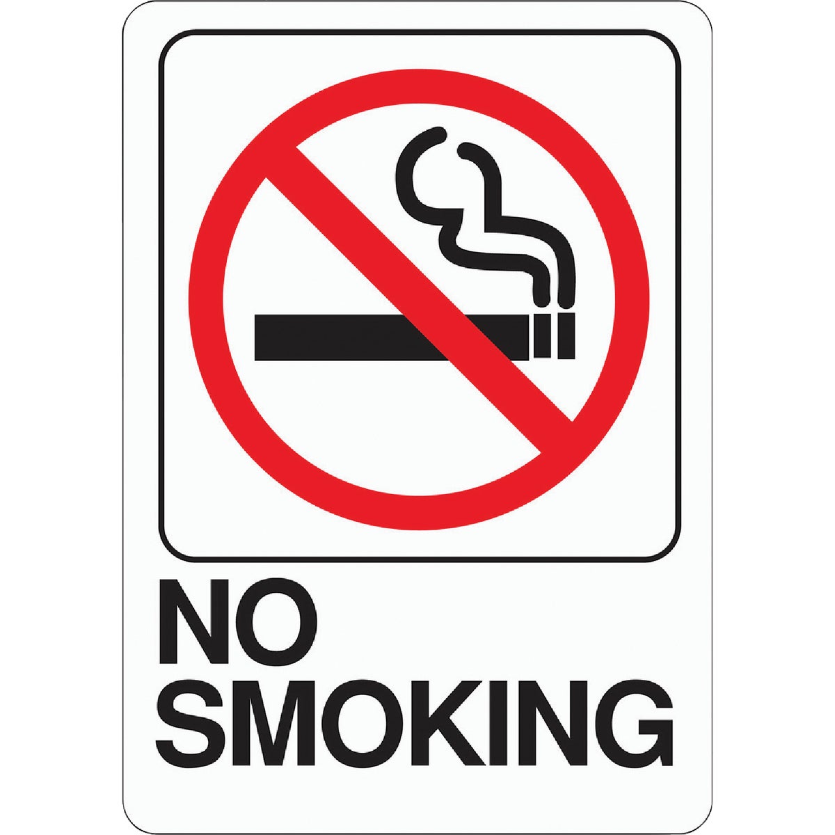 5X7 NO SMOKING SIGN