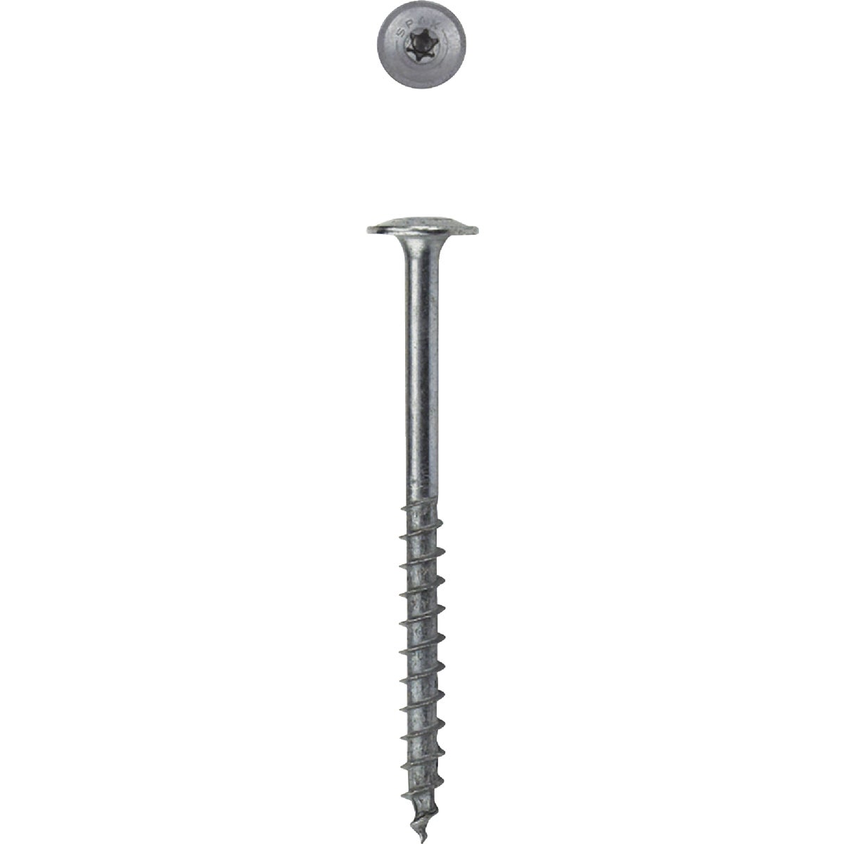 SPAX 10 x 2-1/2 In. Wafer Head T-20+ HCR-X (Exterior Rated) Cabinet Screw 1 Lb. (77-Count)