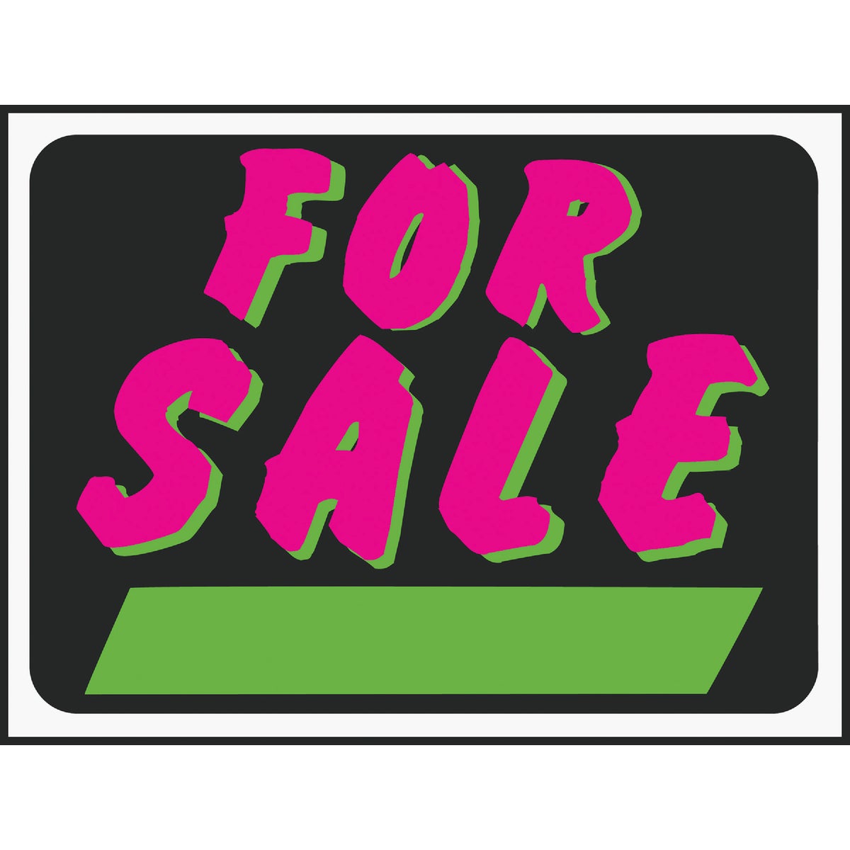 9X12 FOR SALE SIGN