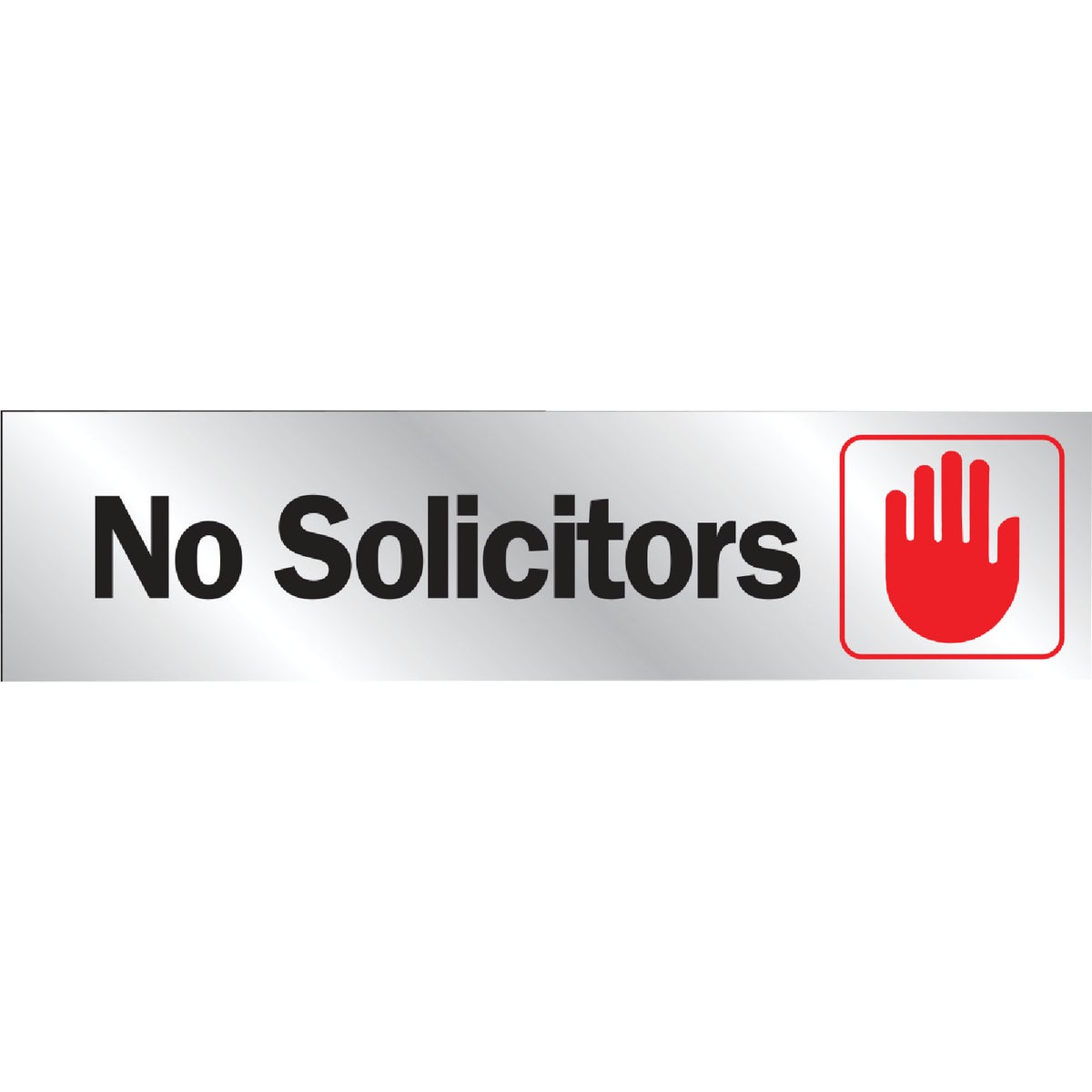 8-1/2X2 NO SOLICTOR SIGN