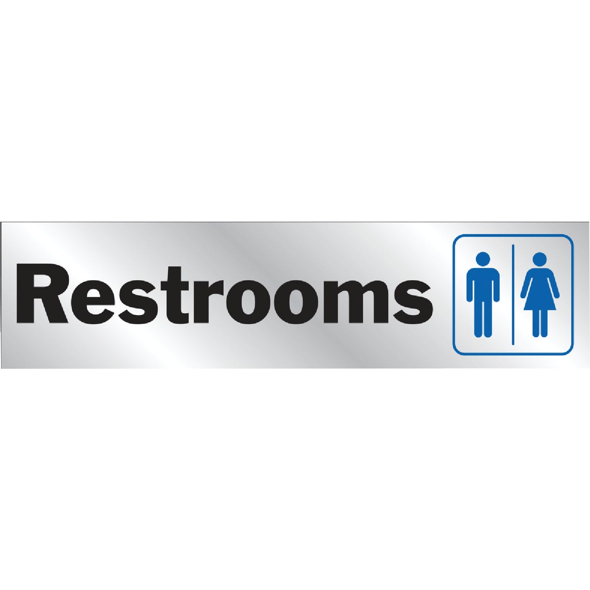 8-1/2X2 REST ROOM SIGN