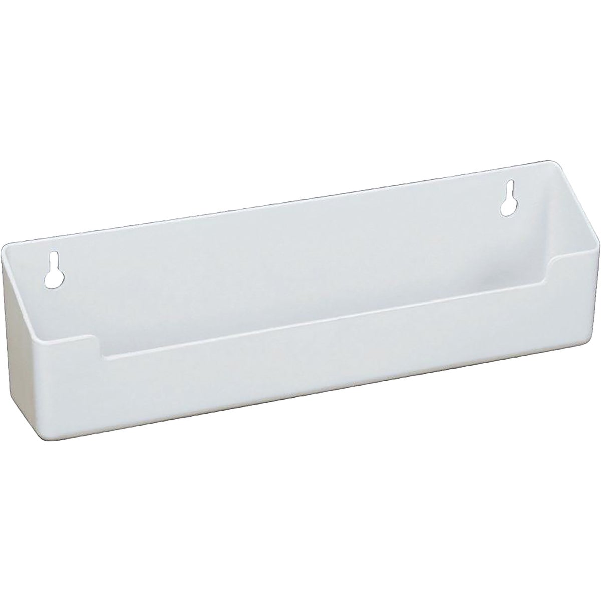 Knape & Vogt Real Solutions 11 In. White Steel In-Cabinet Sink Front Tray & Hinge Kit