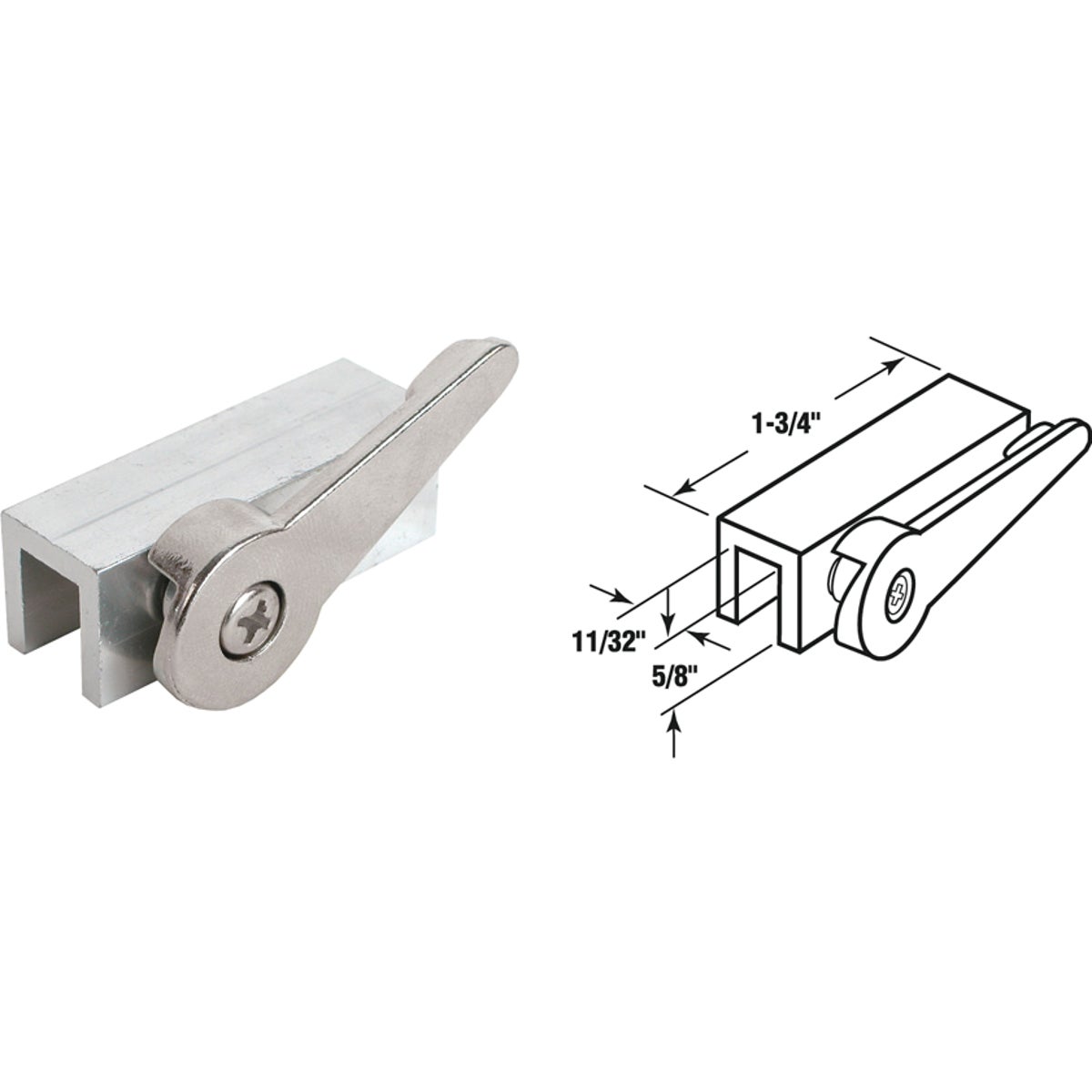 ALUM LEVER WINDOW LOCK