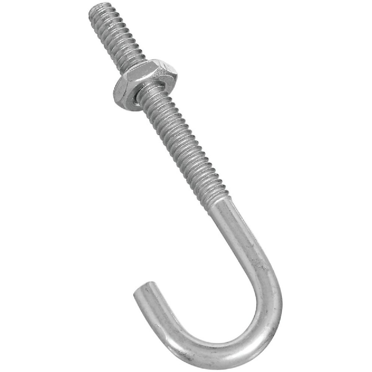 National 3/16 In. x 2-1/2 In. Zinc J Bolt