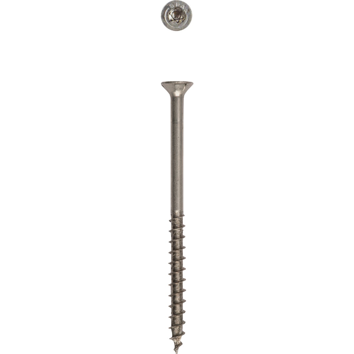 SPAX 10 x 3 In. Flat Head T-20+ 304 Stainless Steel (Exterior Rated) 1 Lb. (68-Count)
