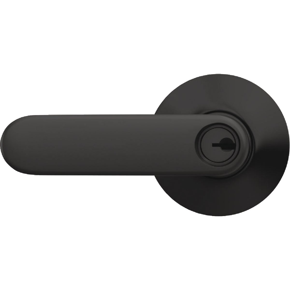 Schlage Davlin Lever Matte Black Keyed Entry Lock