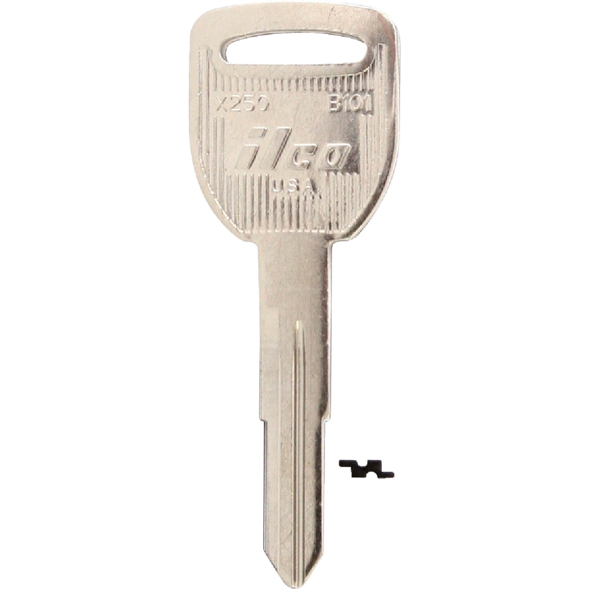 ILCO Honda Nickel Plated Automotive Key, B101 / X250 (10-Pack)
