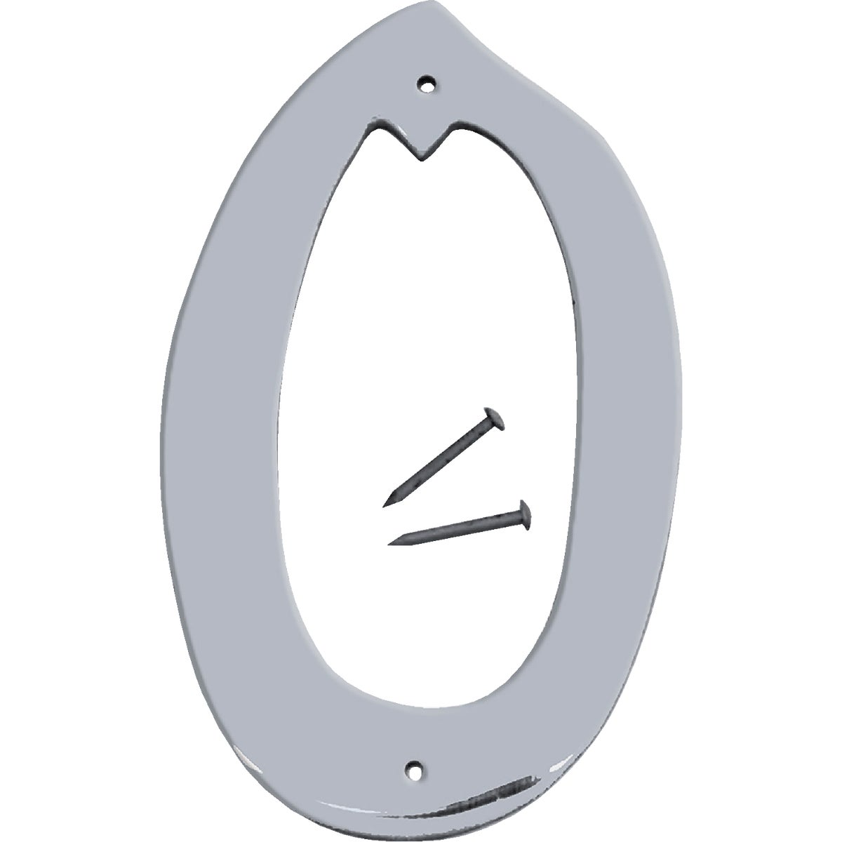 Hy-Ko 4 In. Satin Nickel Number 0