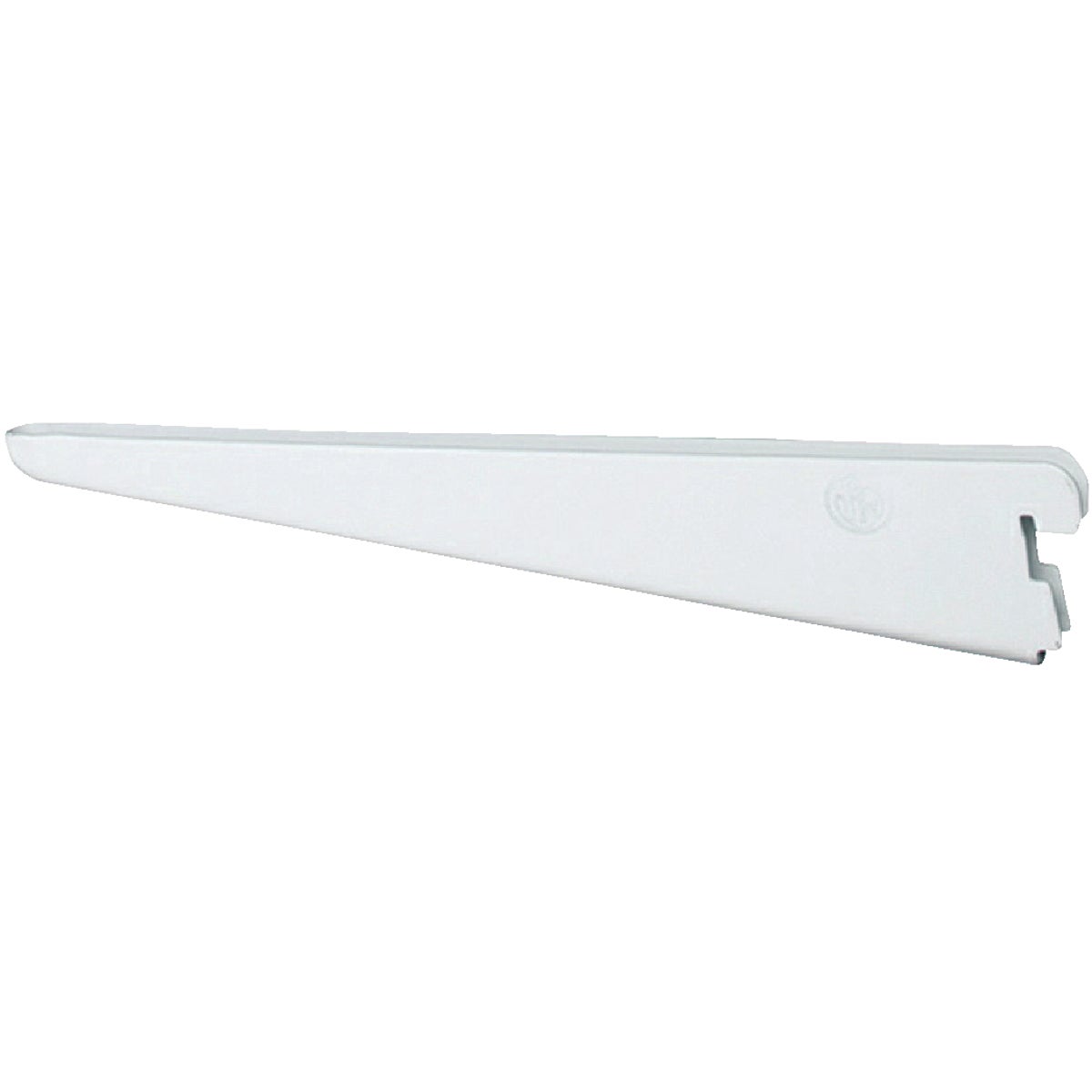 FreedomRail 8-1/2 In. White Twin-Track Shelving Bracket