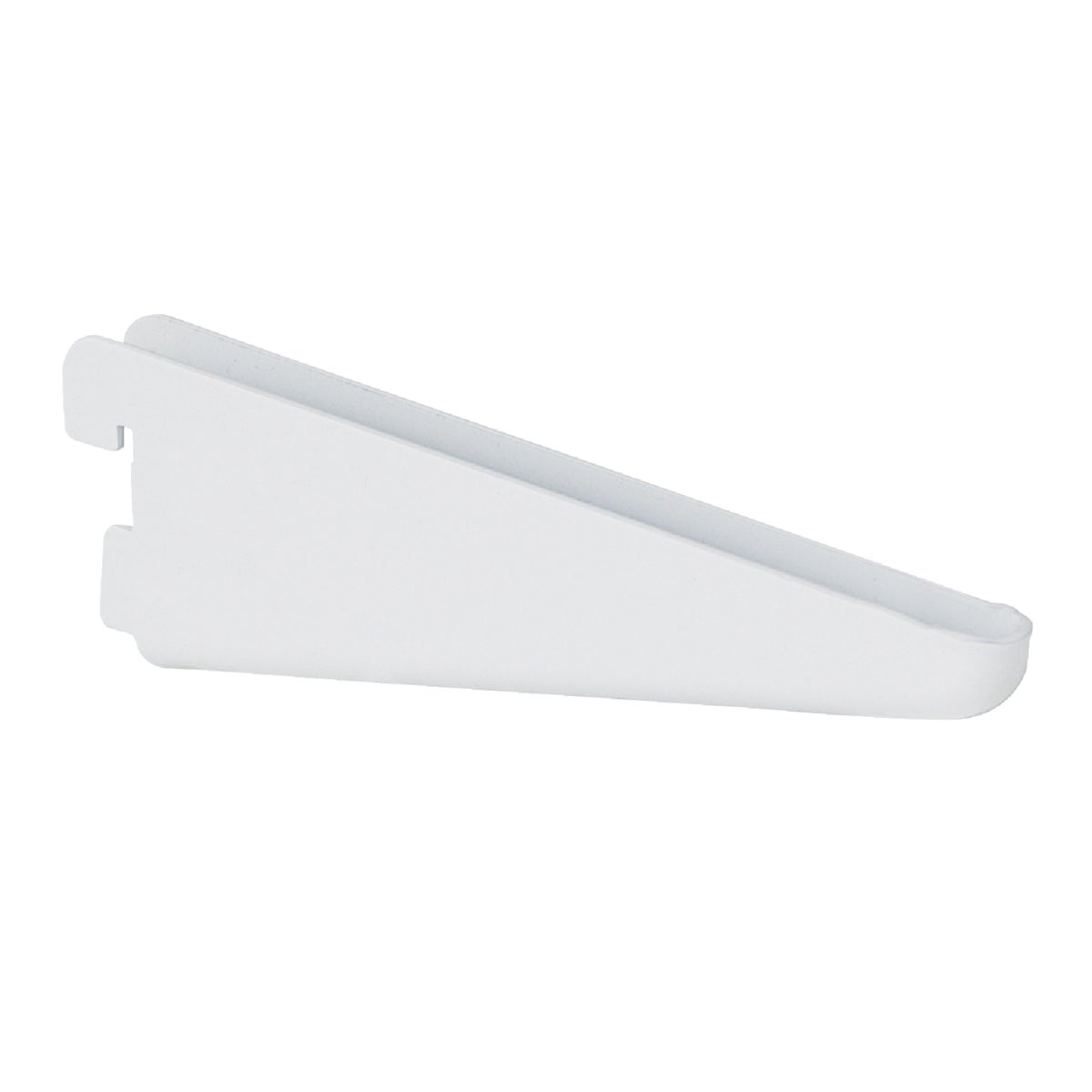 FreedomRail 6-1/2 In. White Twin-Track Shelving Bracket