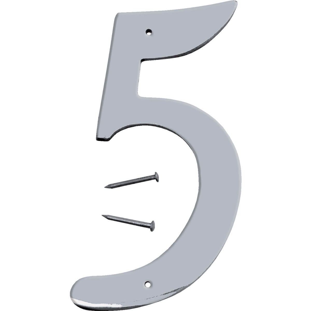 Hy-Ko 4 In. Satin Nickel Number 5