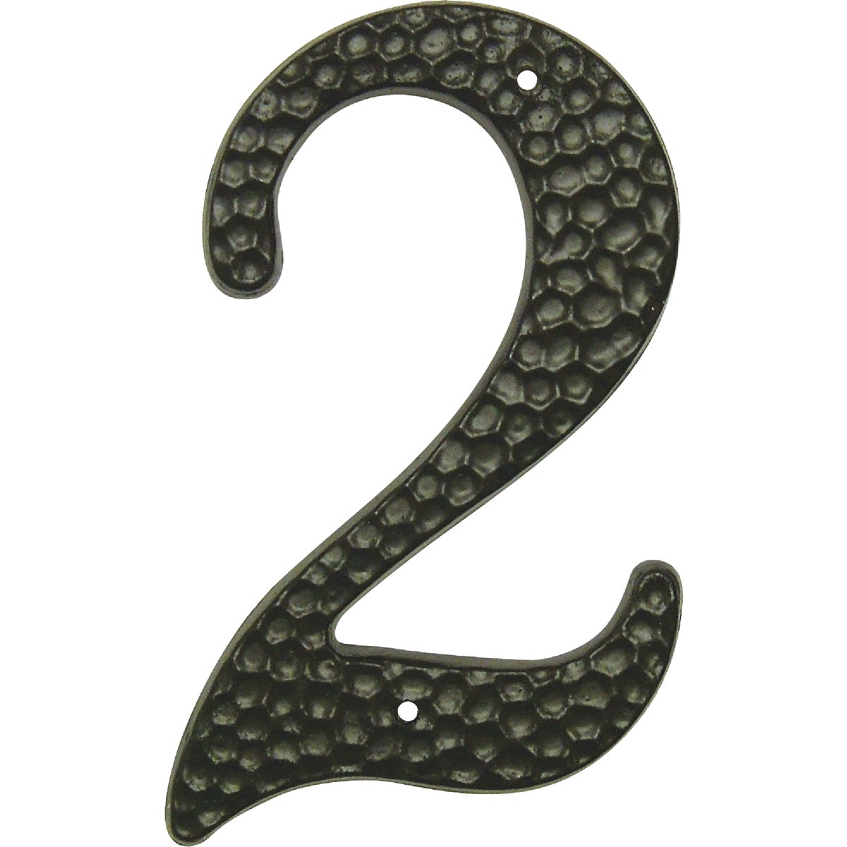 3-1/2″ BLK ALUM NUMBER 2