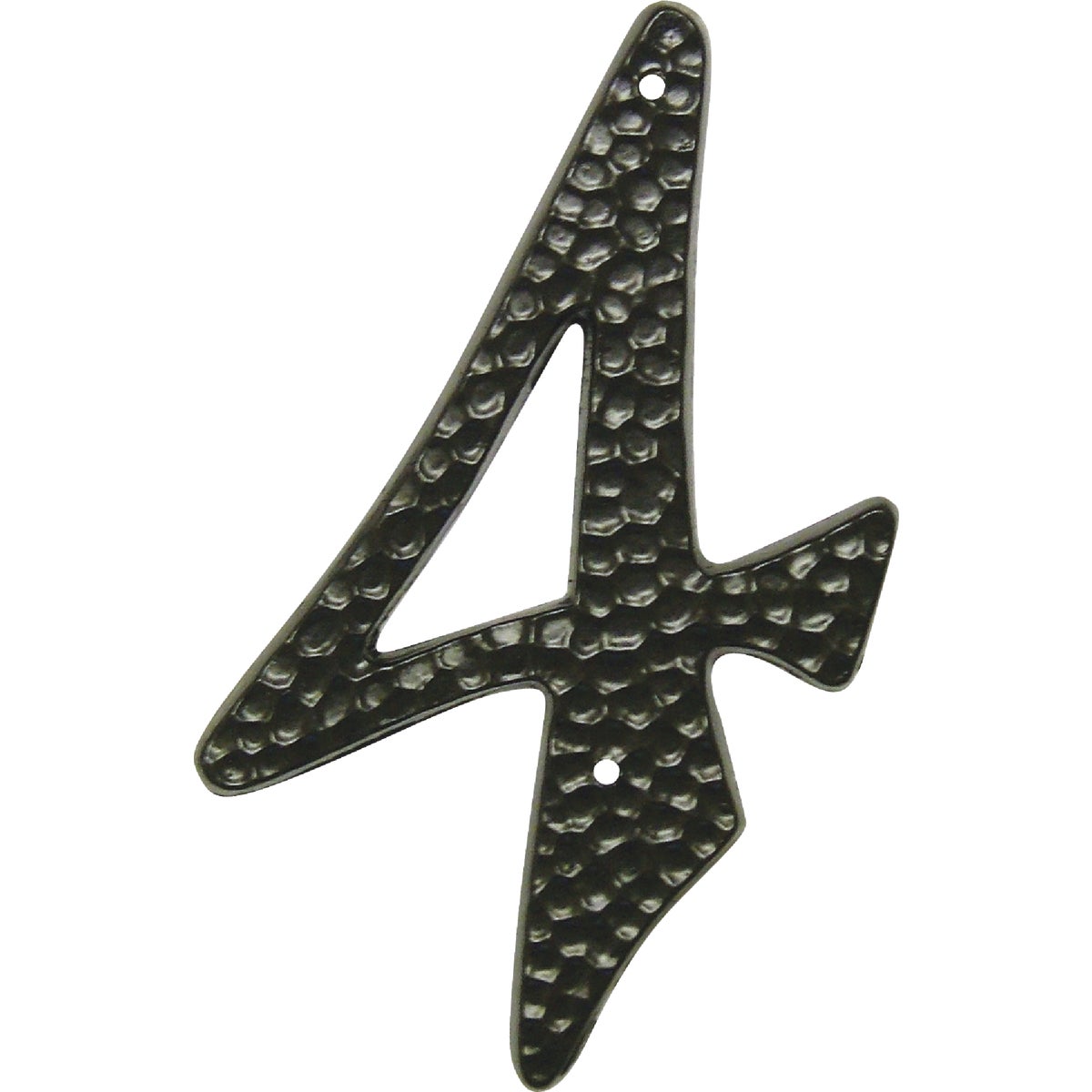 3-1/2″ BLK ALUM NUMBER 4