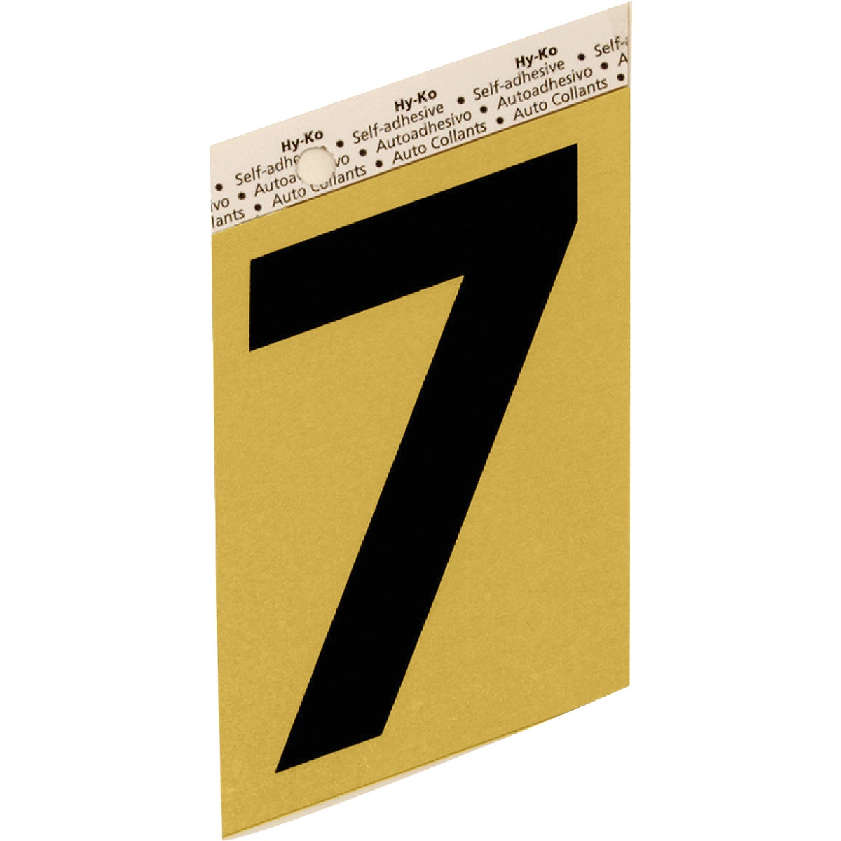 3-1/2″GOLD ALUM NUMBER 7