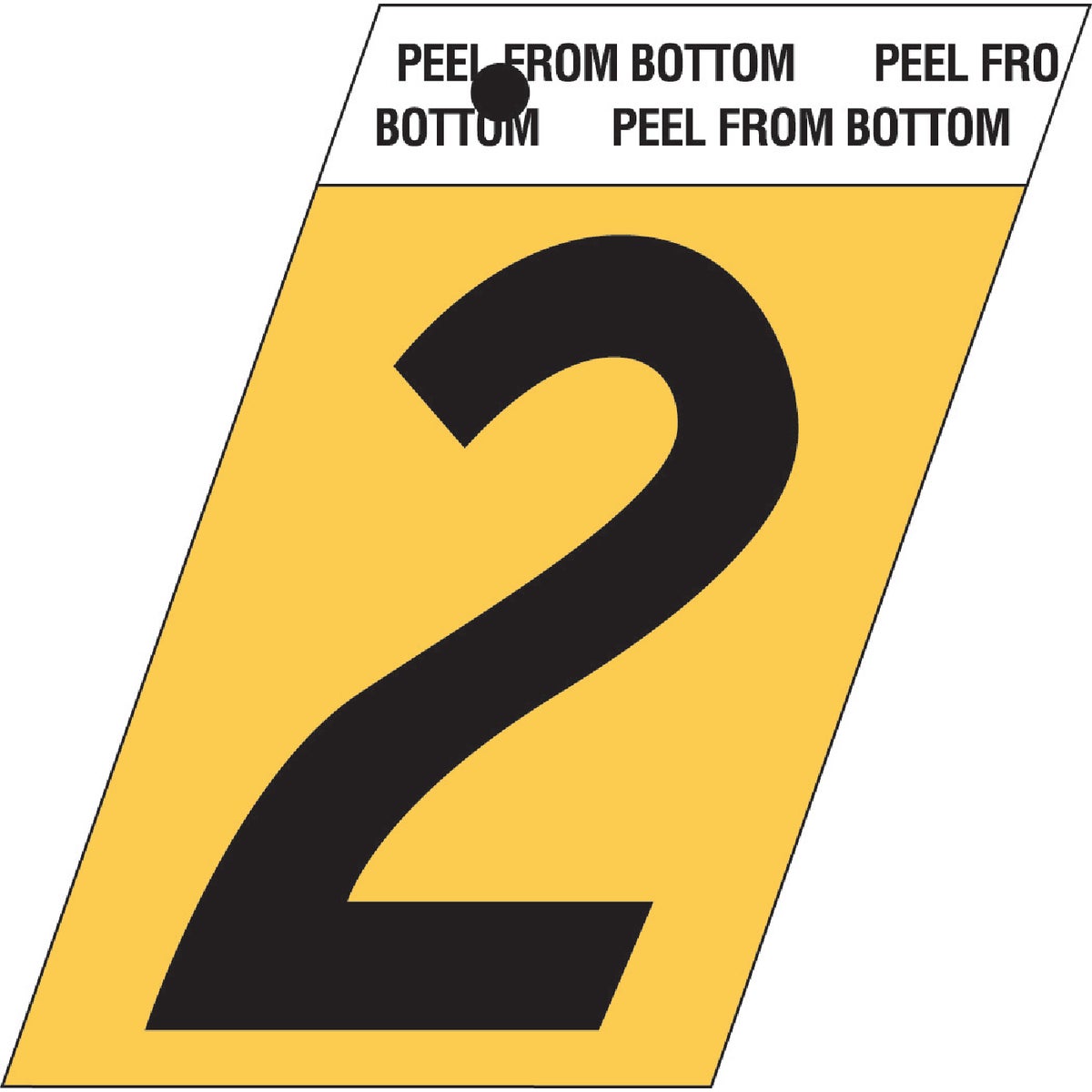 1-1/2″GOLD ALUM NUMBER 2