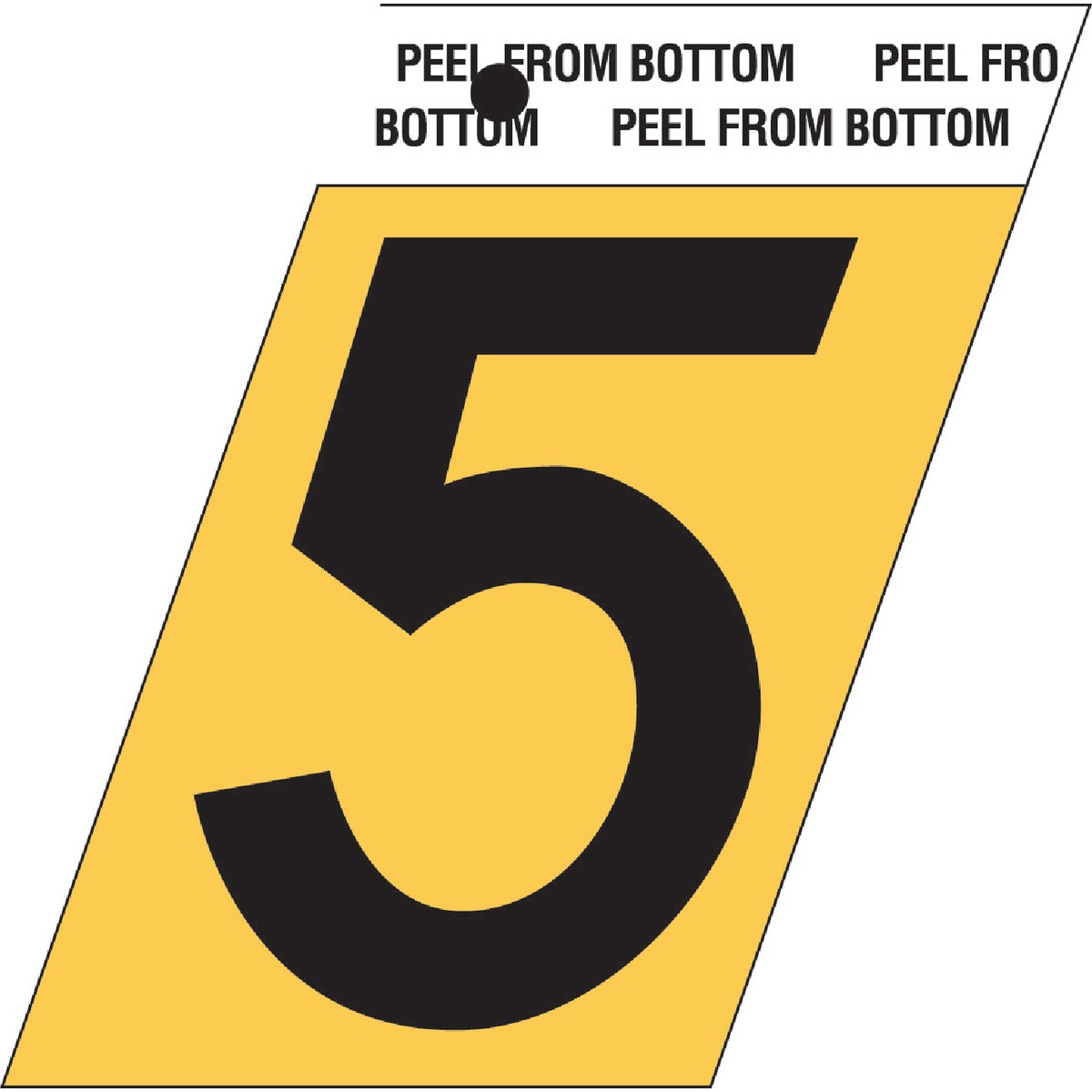 1-1/2″GOLD ALUM NUMBER 5