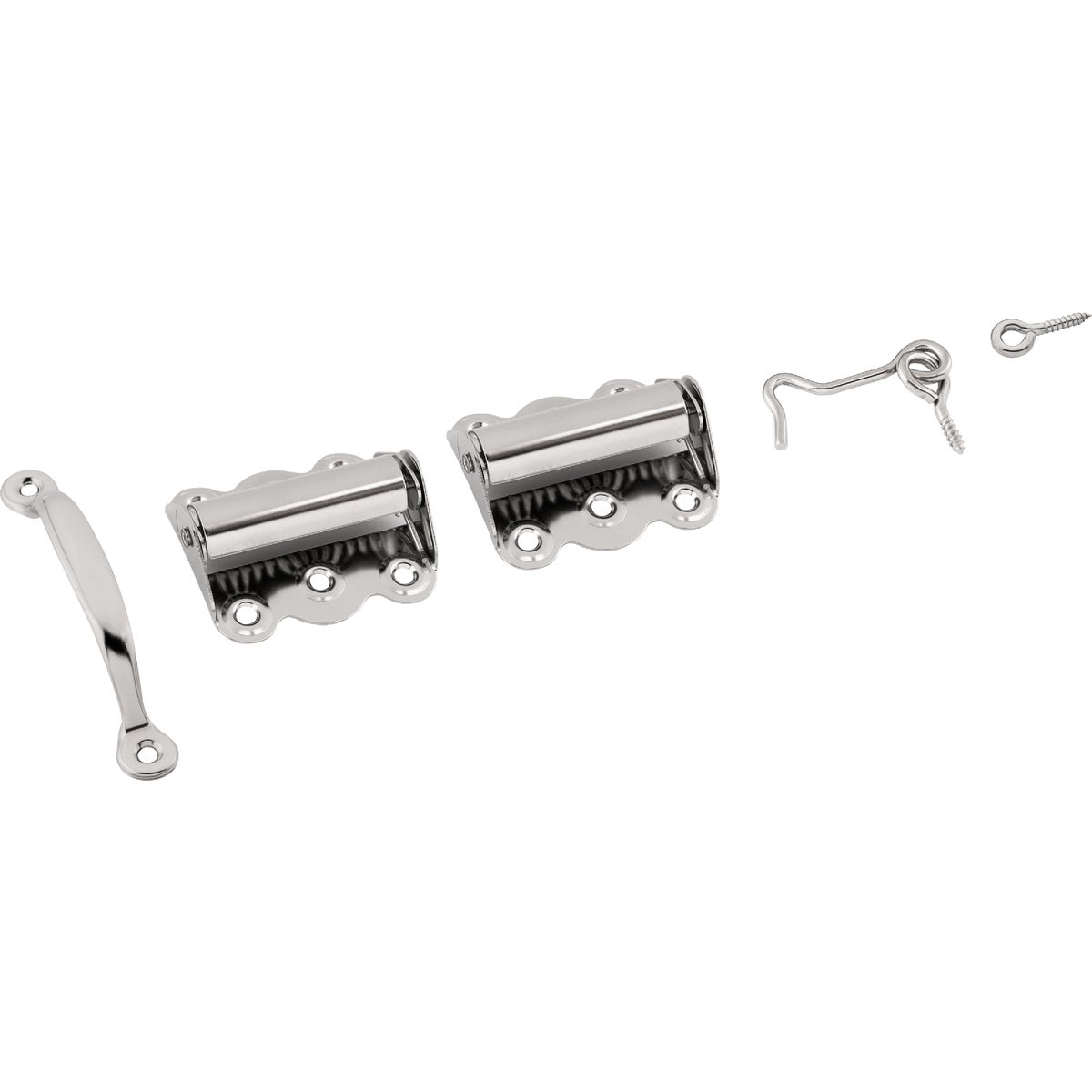 National Hardware 5-Piece Stainless Steel Screen Door Set