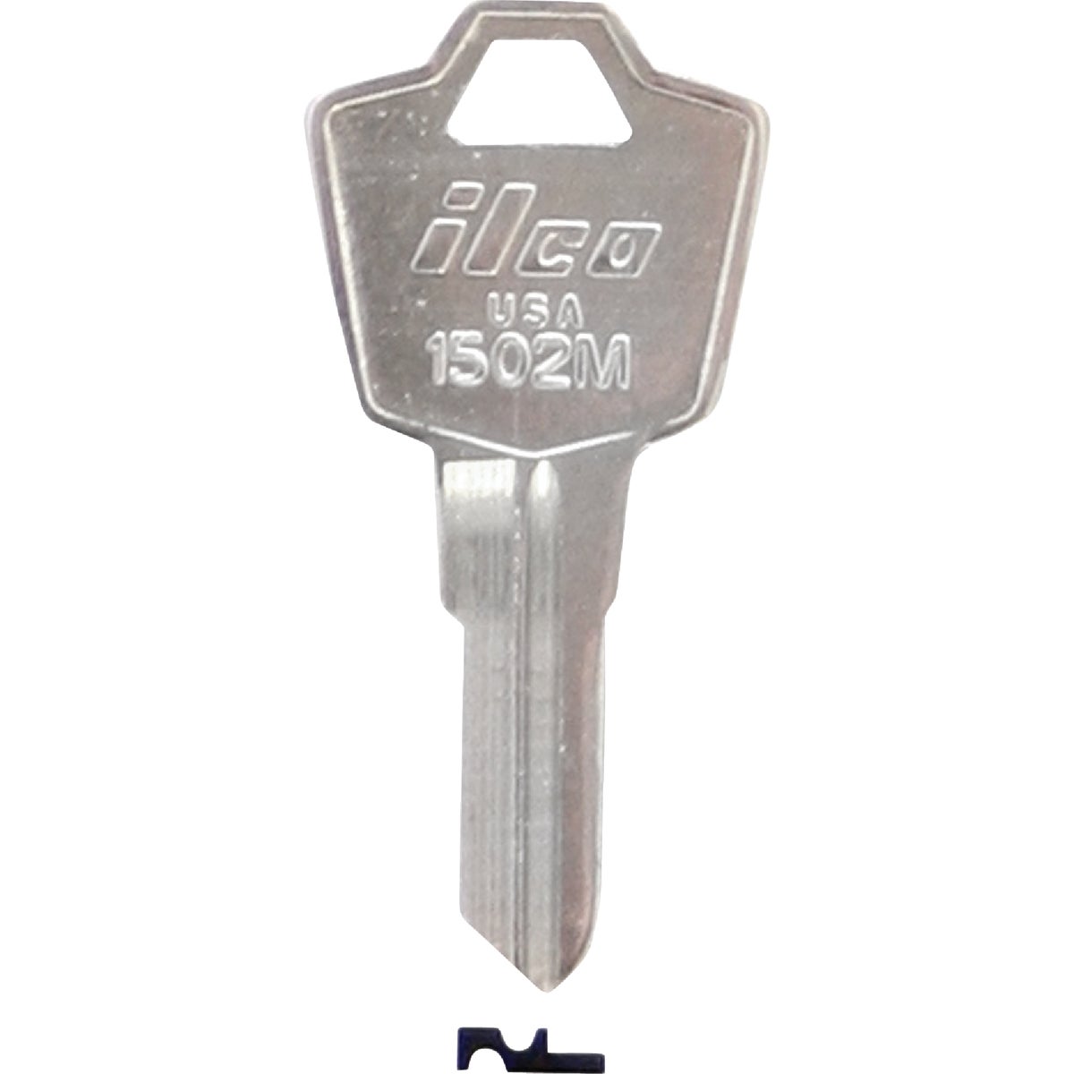 ILCO ESP Nickel Plated Mailbox Key, 1502M (10-Pack)