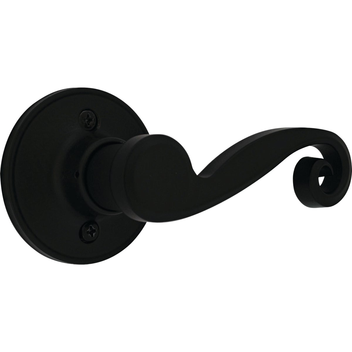 Steel Pro Matte Black Right Hand Dummy Door Lever