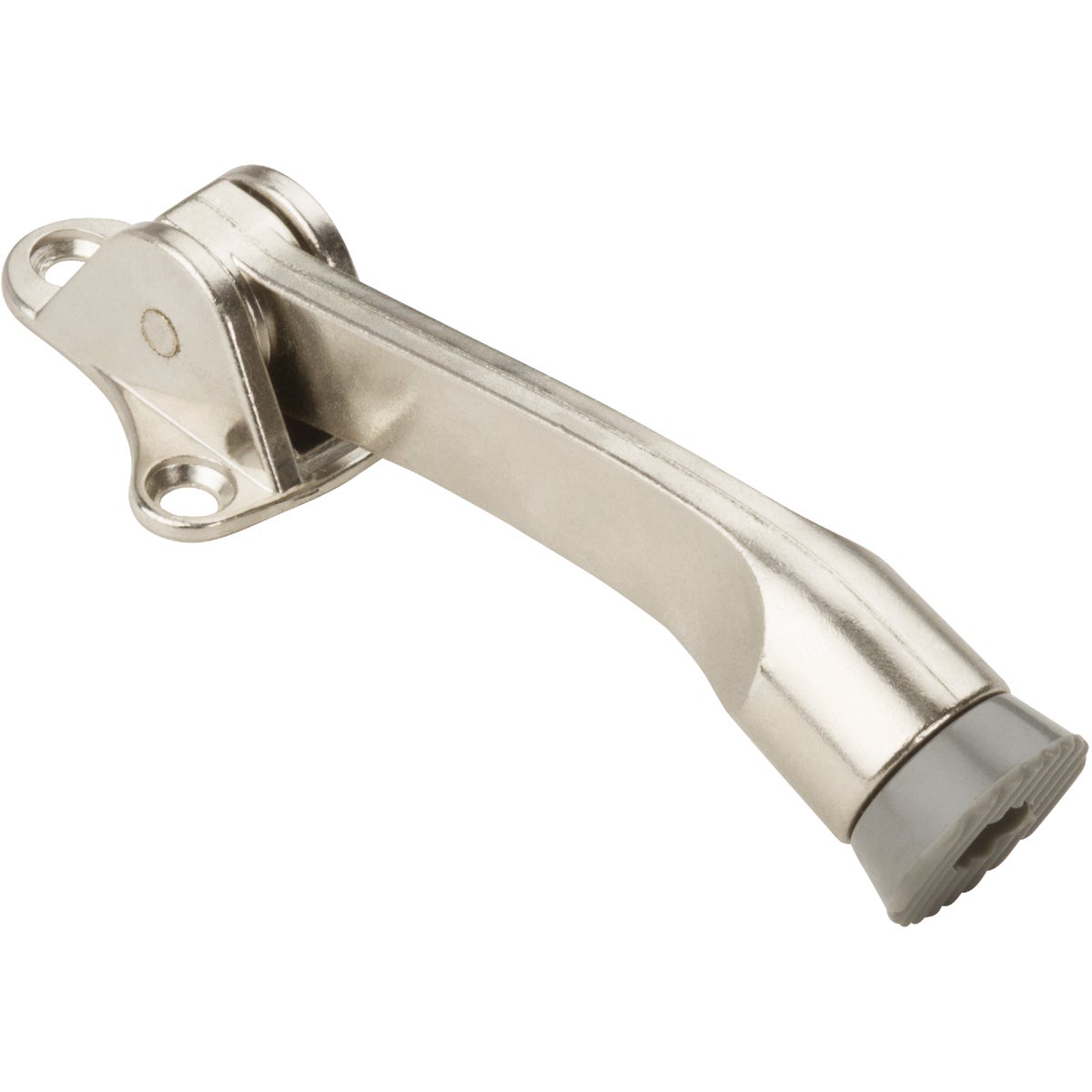 National Satin Nickel Kickdown Door Stop