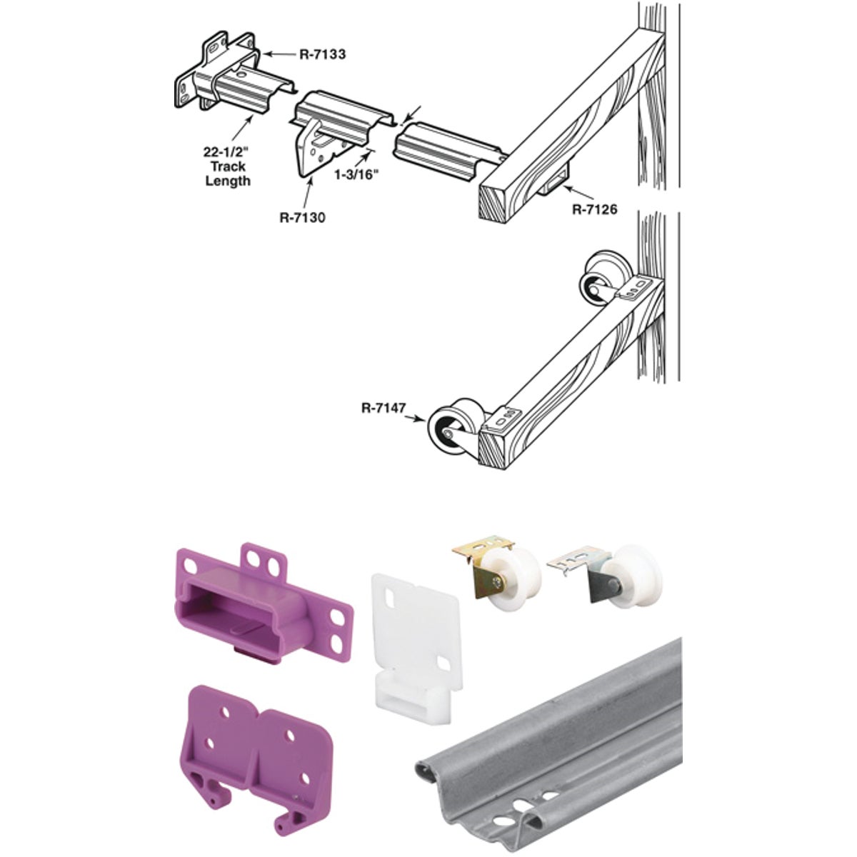 DRAWER TRACK KIT