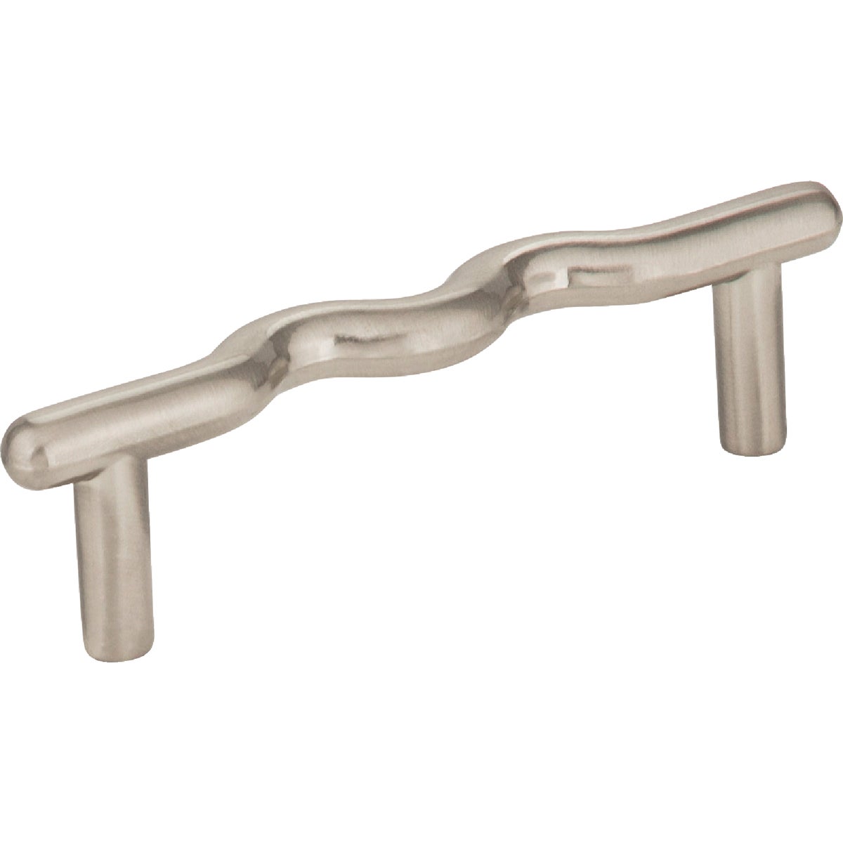  Elements Verona 3-7/8 In. Satin Nickel Wavy Cabinet Pull