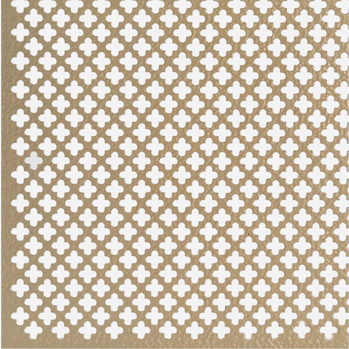 M-D 3 Ft. x 3 Ft. x .020 In. Gold Cloverleaf Aluminum Sheet Stock