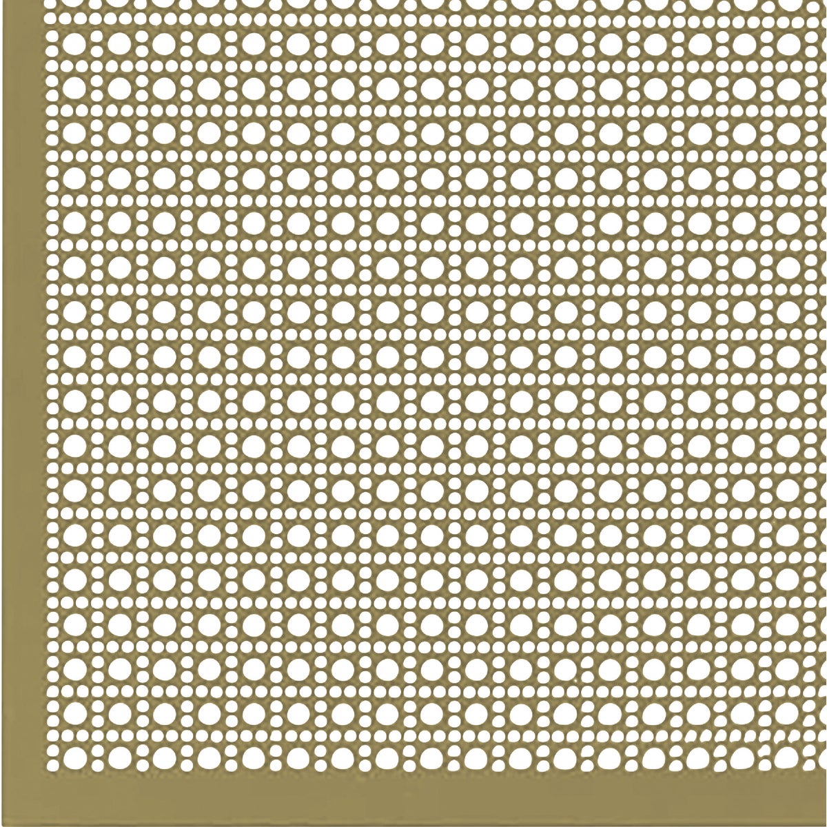 M-D 3 Ft. x 3 Ft. x .020 In. Gold Lincaine Aluminum Sheet Stock