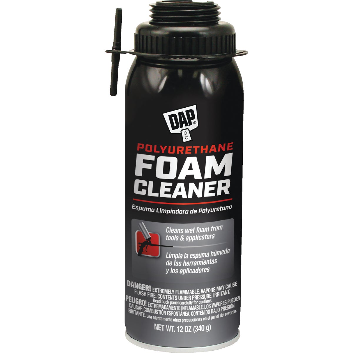 Dap Polyurethane Foam Cleaner, 12 Oz.