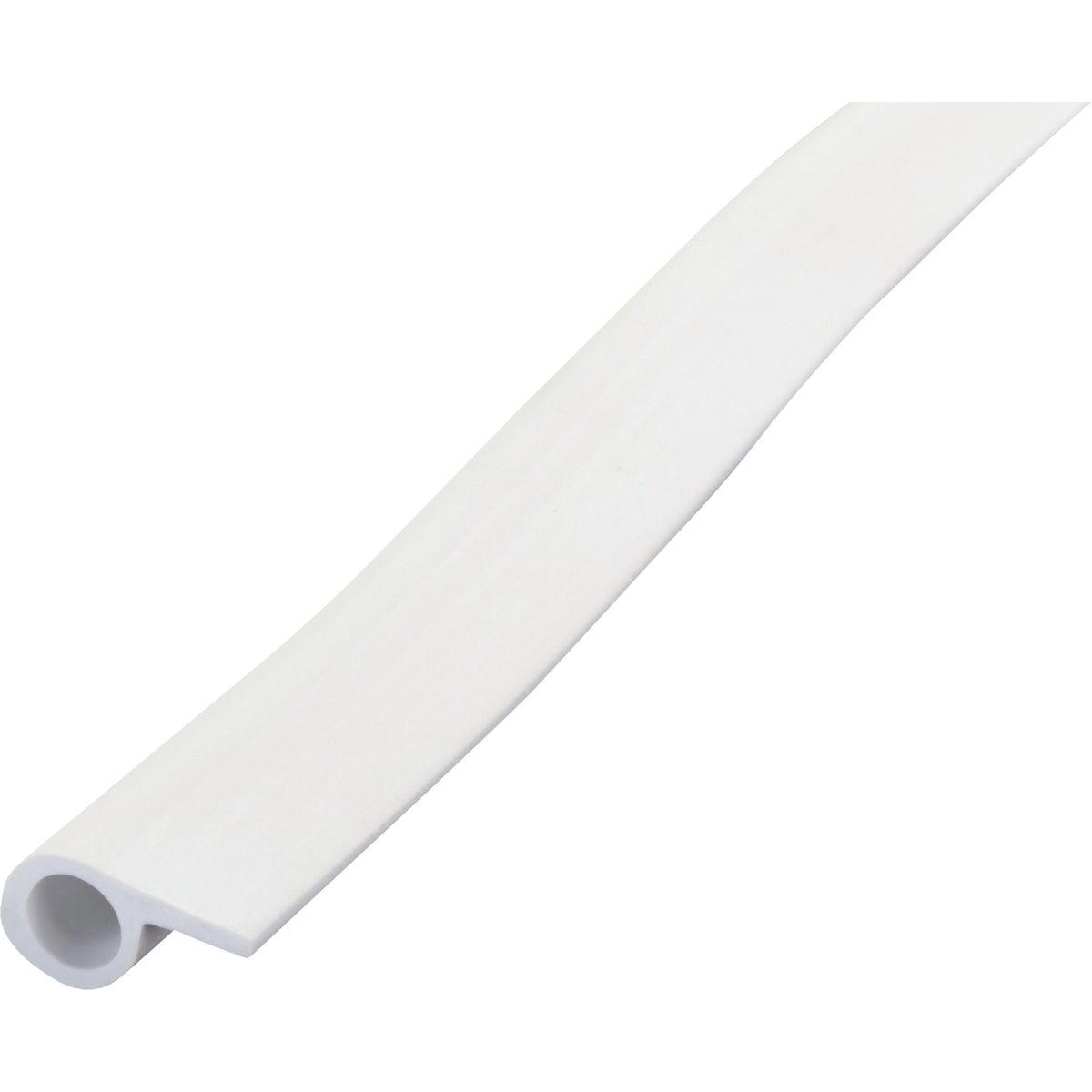 M-D 1/2 In. x 17 Ft. Rigid White Door Jamb Weatherstrip