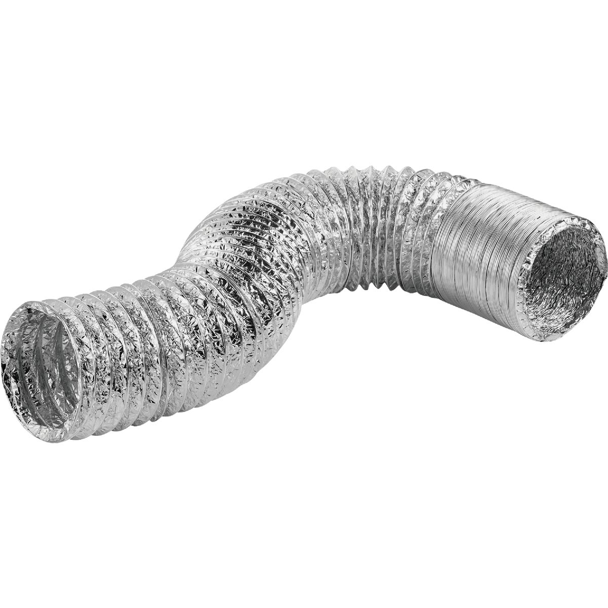 Lambro Lamaflex 4 In. x 25 Ft. Aluminum/Polyester Flexible Dryer Duct