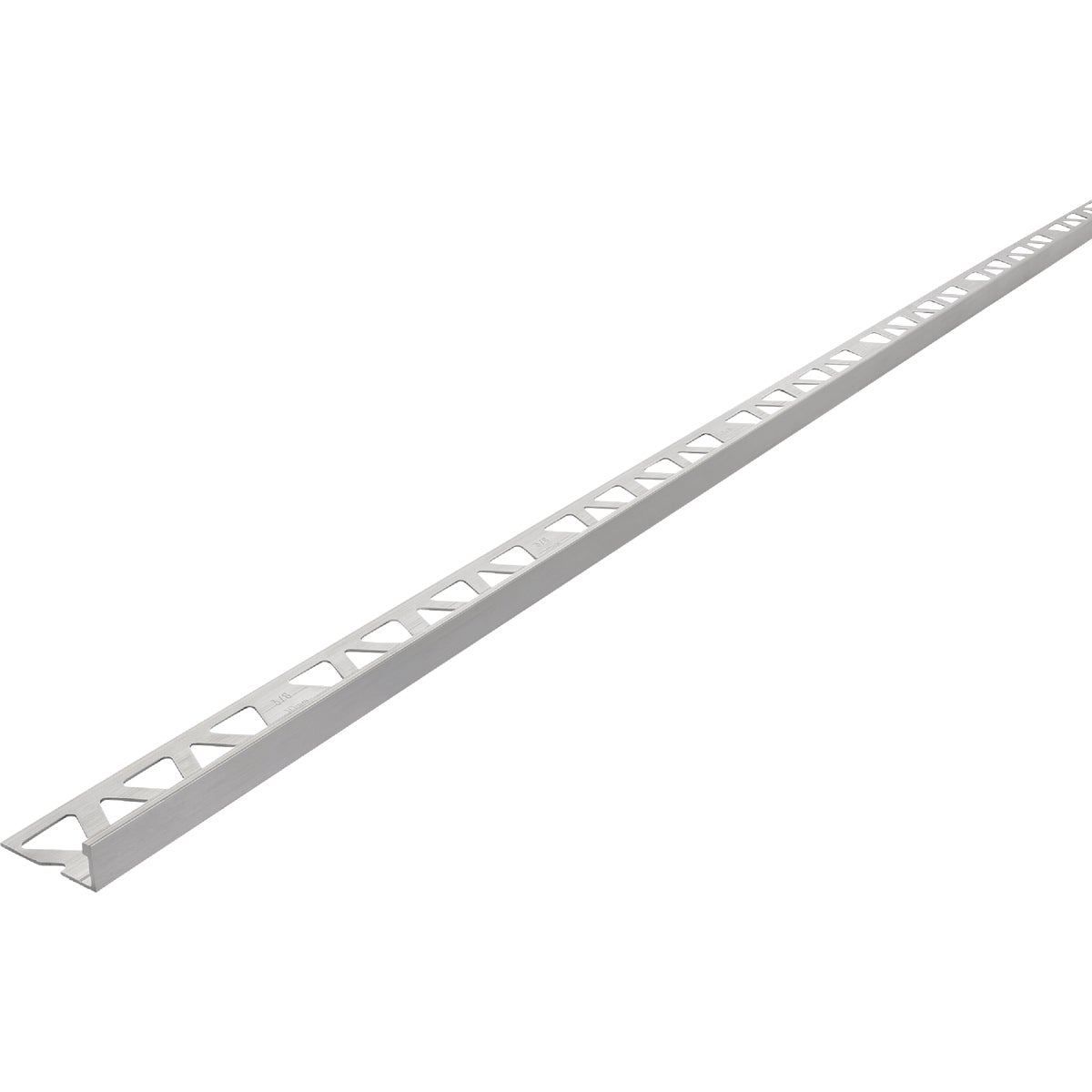 M-D Building Products 3/8 In. x 8 Ft. Mill Aluminum L-Shape Ceramic Tile Edging