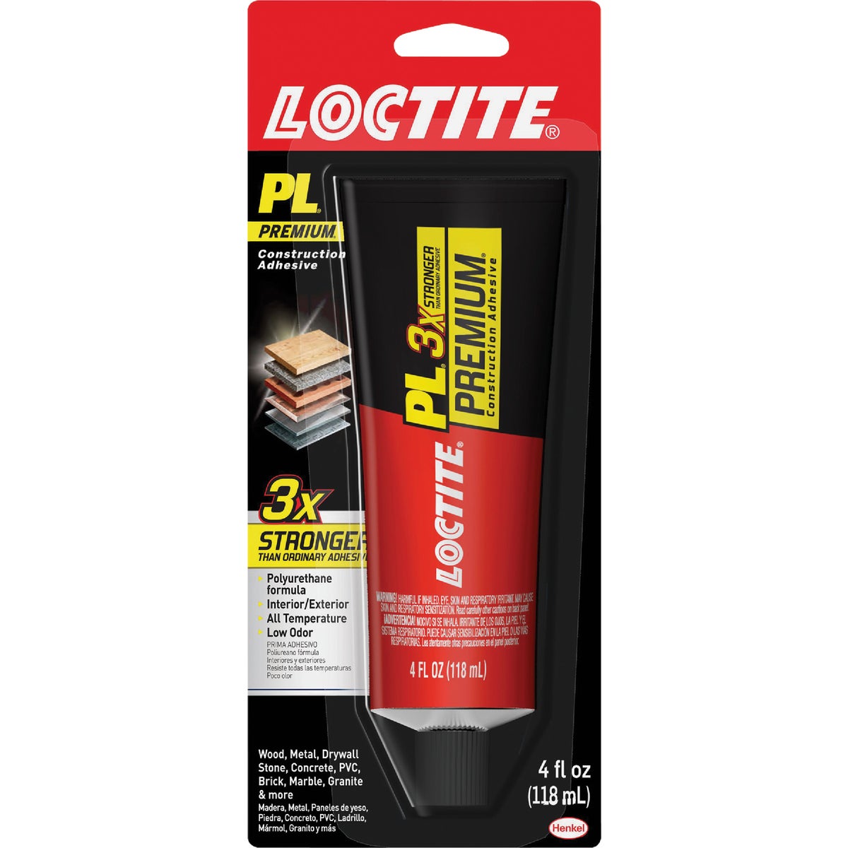 LOCTITE PL Premium 4 Oz. Polyurethane Construction Adhesive