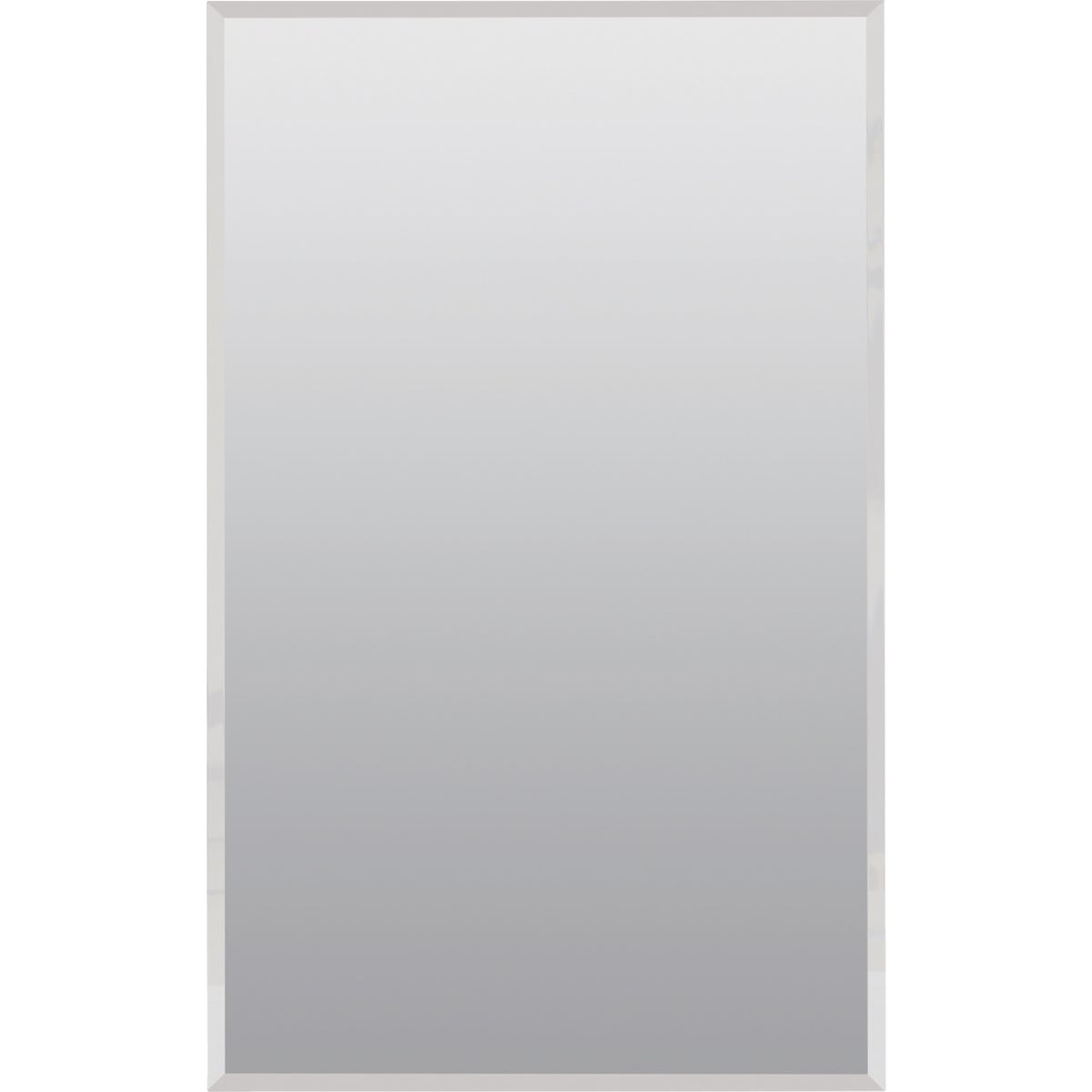 Zenith Frameless Beveled 16 In. W x 26 In. H x 4-1/2 In. D Single Mirror Surface/Recess Mount Medicine Cabinet