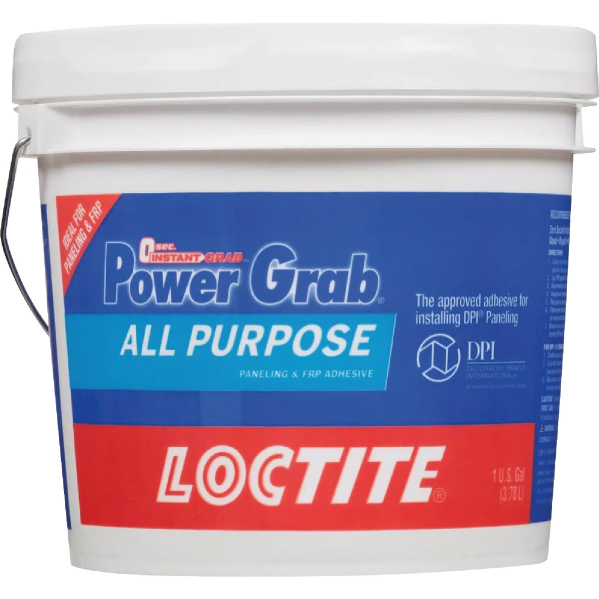LOCTITE Power Grab 1 Gal. All-Purpose Paneling & FRP Adhesive