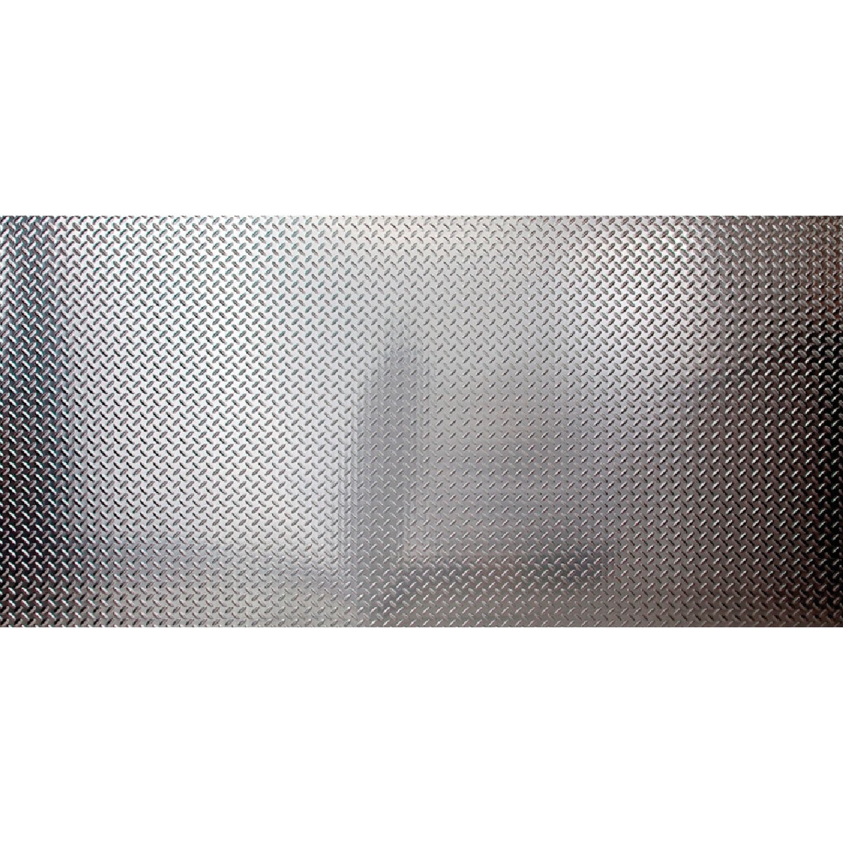 ACP 4 Ft. x 8 Ft. x 0.013 In. Brushed Aluminum Diamond Plate Wall Paneling