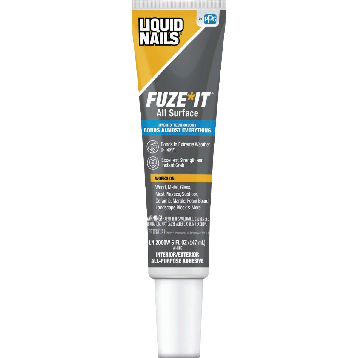 Liquid Nails Fuze-It 5 Oz. All Surface Construction Adhesive
