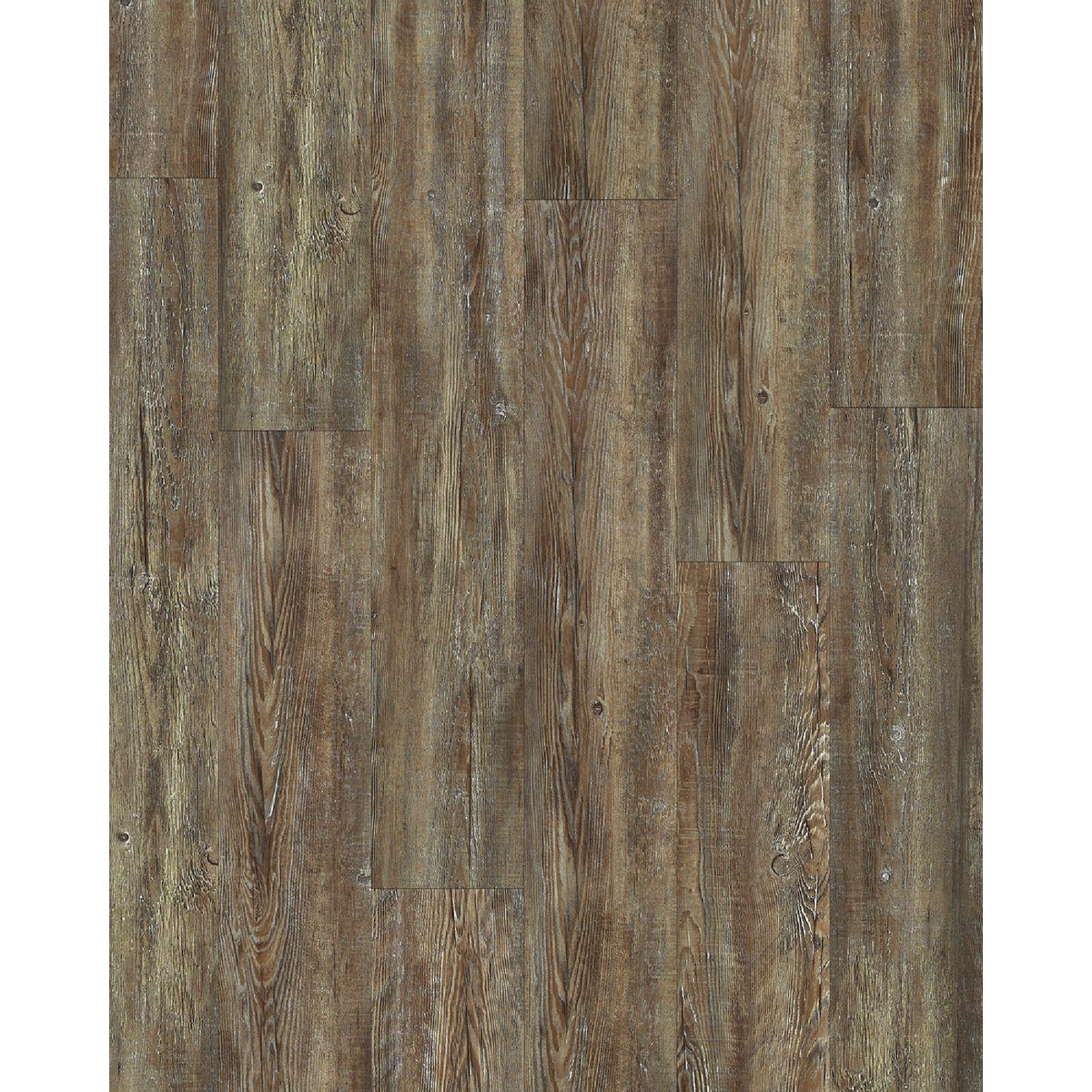 Array Prime Plank Tattered Barnboard 7 In. W x 48 In. L Vinyl Floor Plank (51.33 Sq Ft/Case)
