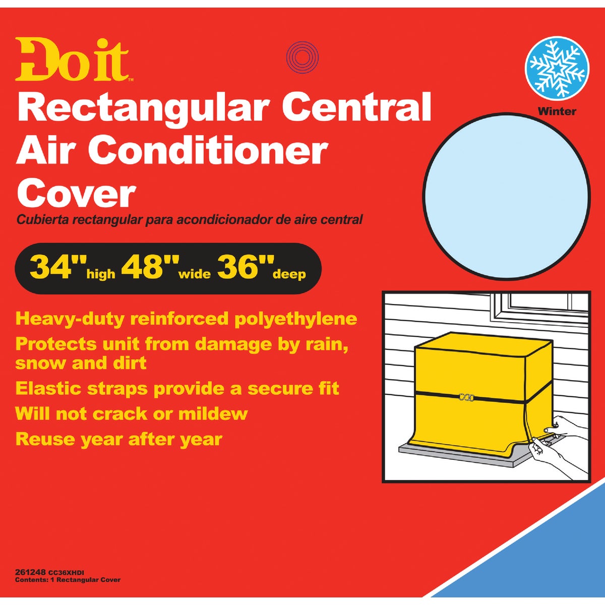 36X34X48 CNTRL A/C COVER