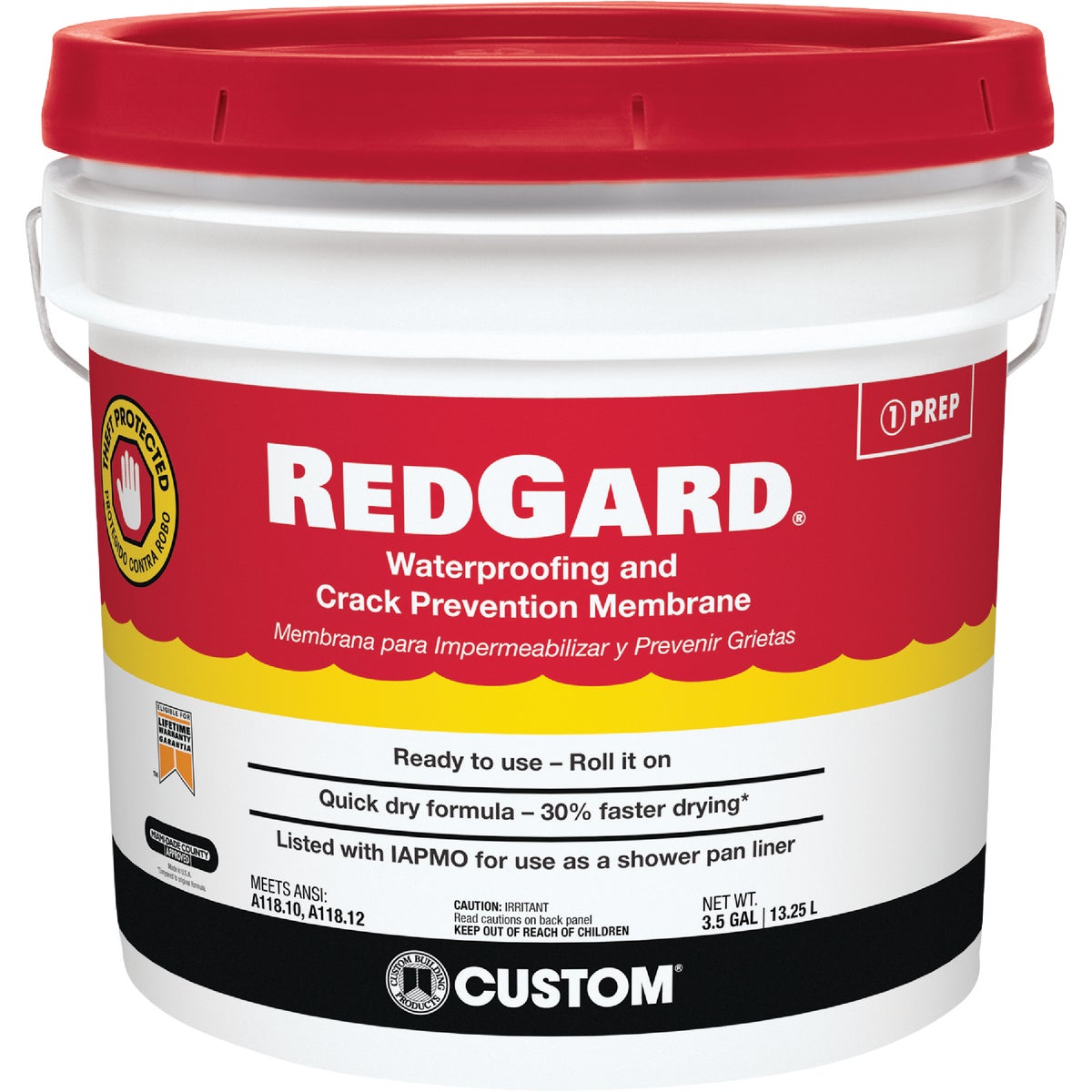 RedGard 3.5 Gal. Elastomeric Waterproofing Membrane