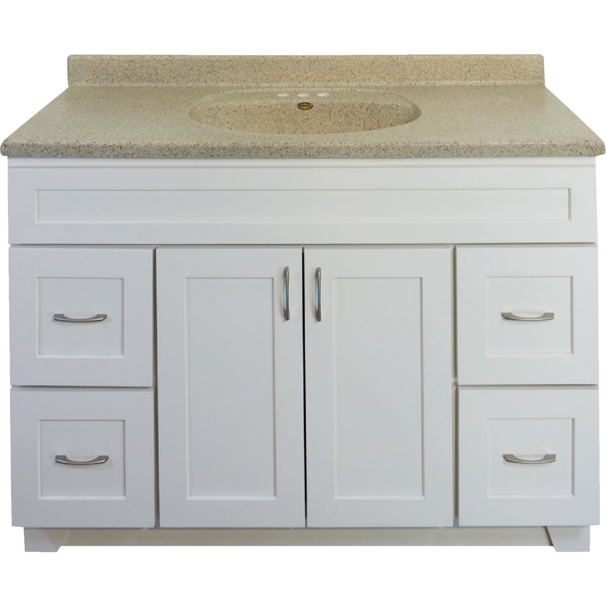 48″ SHAKER RETRT VANITY