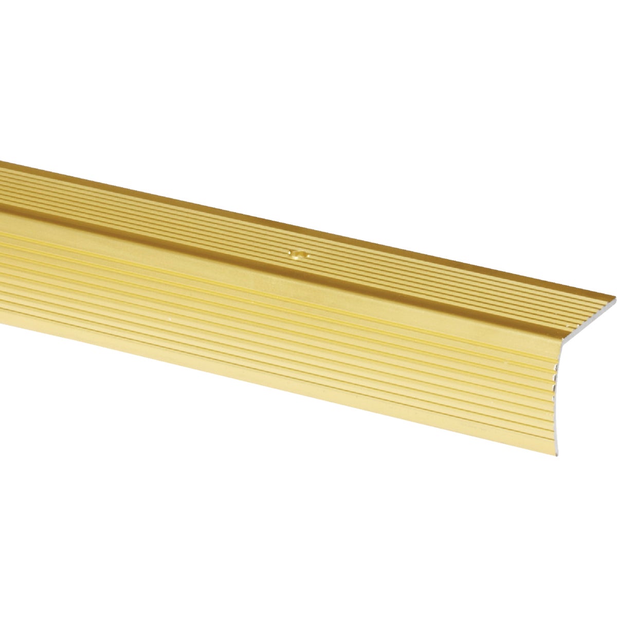 Do it Satin Gold 1-1/8 In. W x 36 In. L Aluminum Stairnose