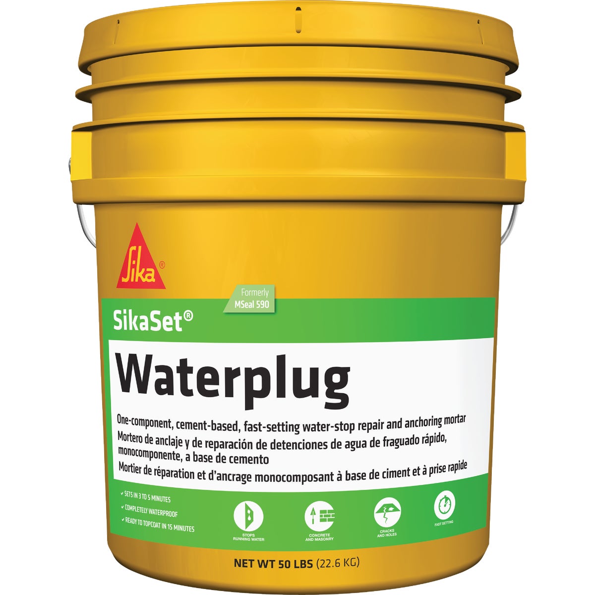 MasterSeal 590 5 Gal. Hydraulic Cement