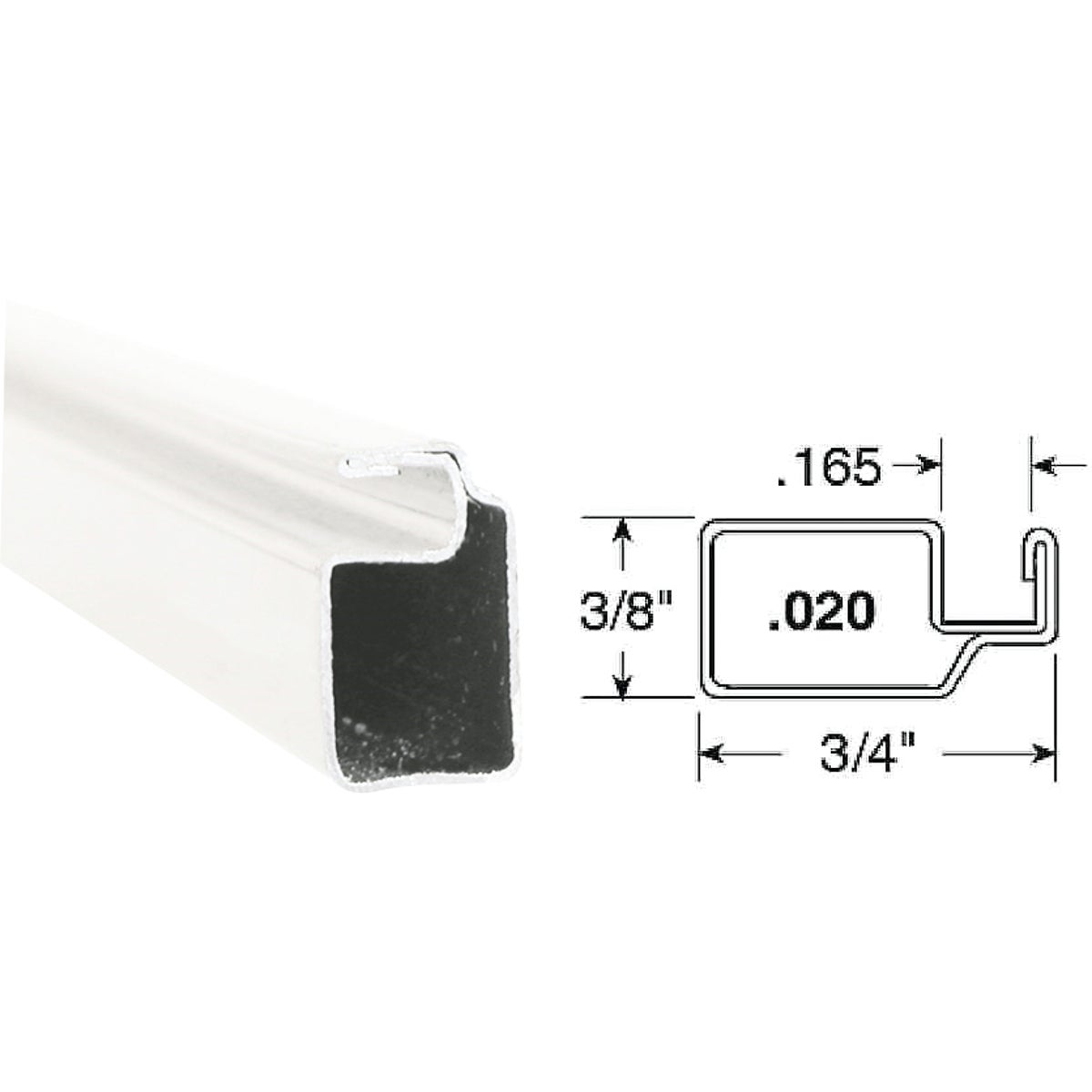 3/4X3/8X94 WH SCRN FRAME