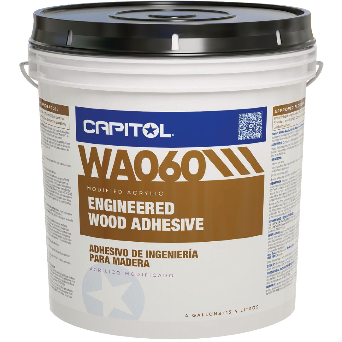 Capitol 4 Gal. Acrylic Urethane Engineered Wood Adhesive