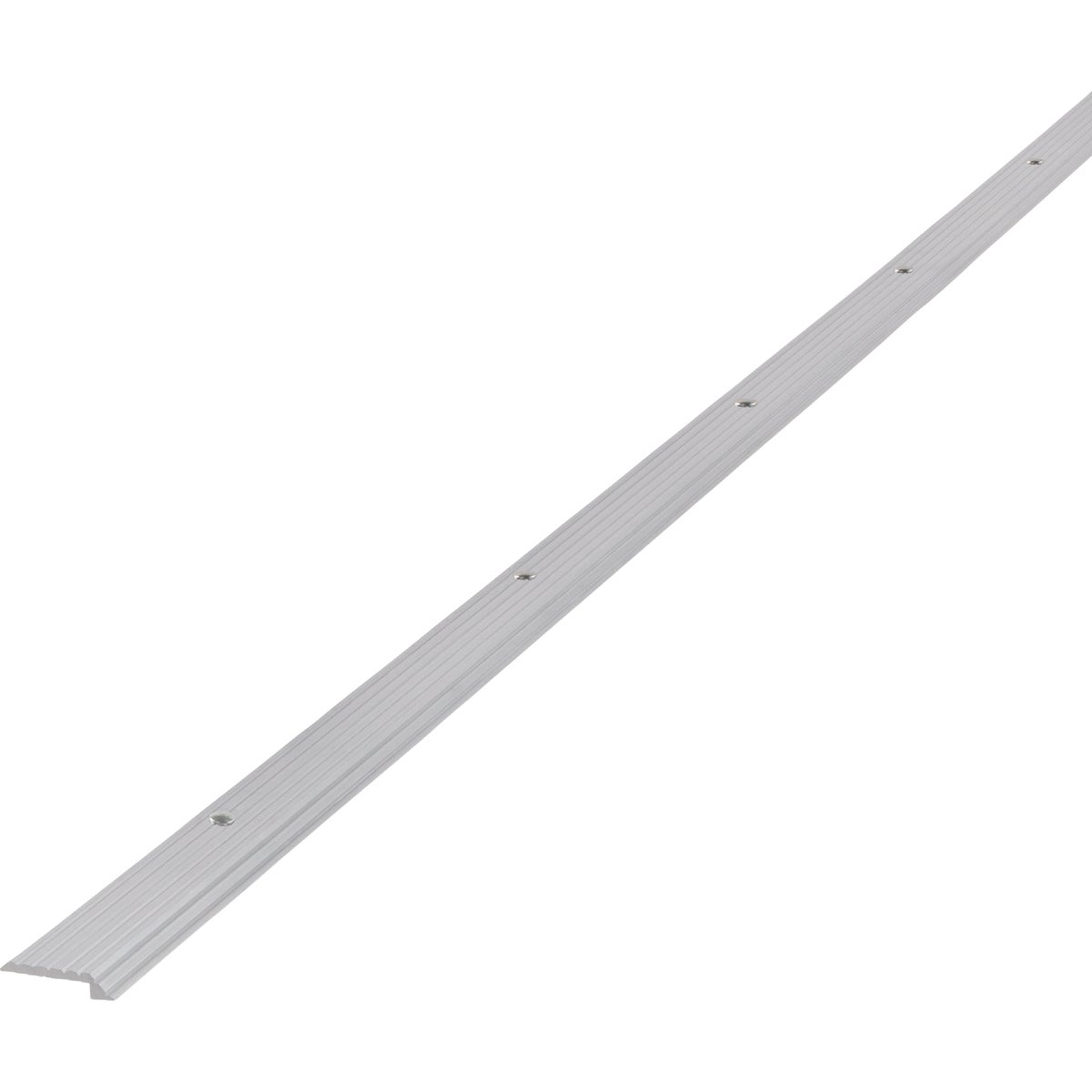 M-D Building Products 3/4 In. x 3 Ft. Satin Silver Aluminum Fluted Tile Edging