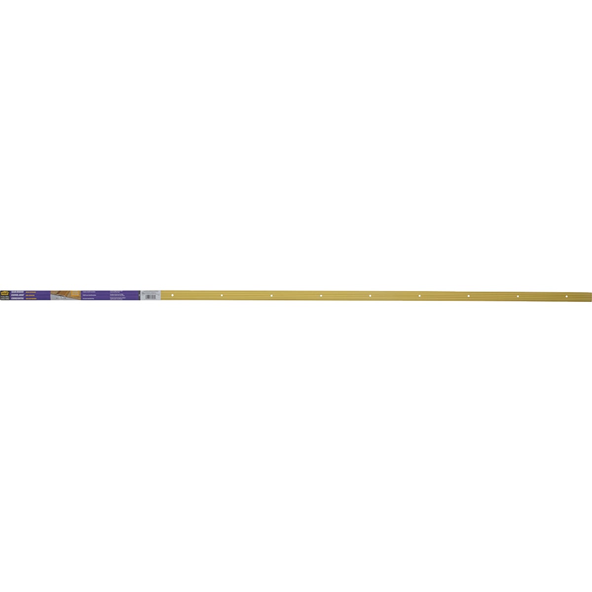 M-D Brass Satin 1-1/4 In. x 6 Ft. Aluminum Seam Binder